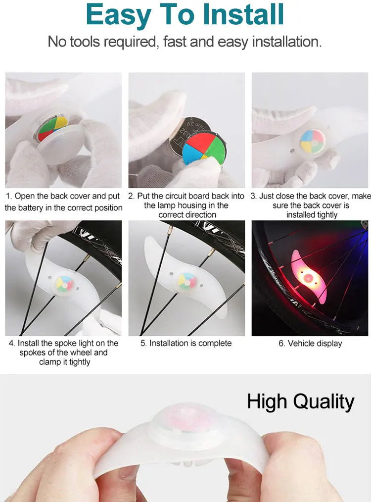 LED Bike Wheel Spoke Light