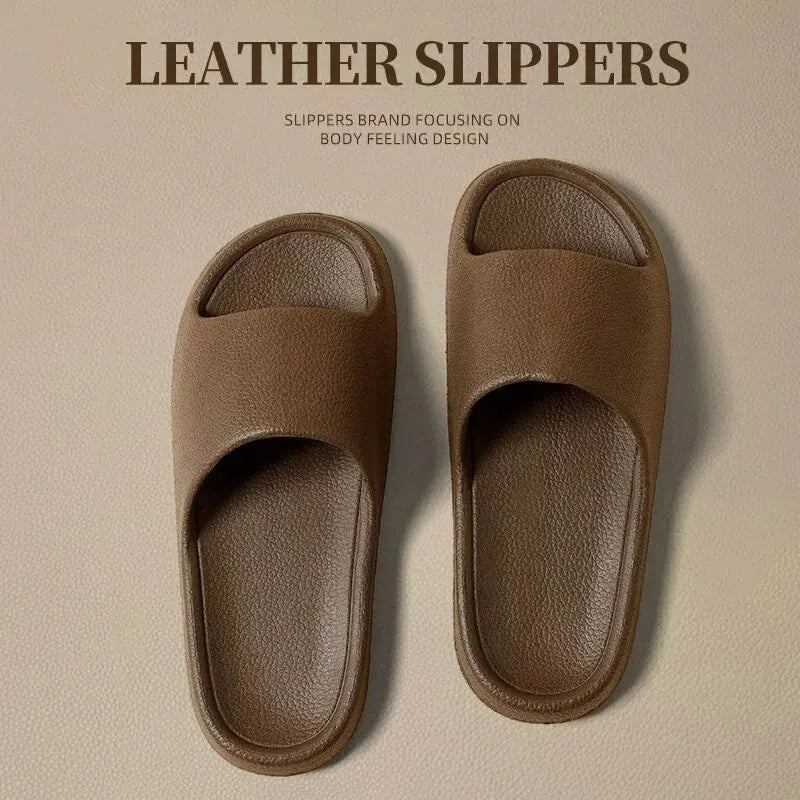 Plain One Strap Slides