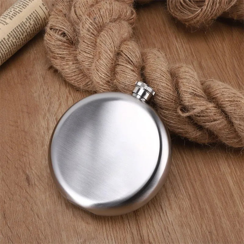 Luxury Round Bottom Hip Flask