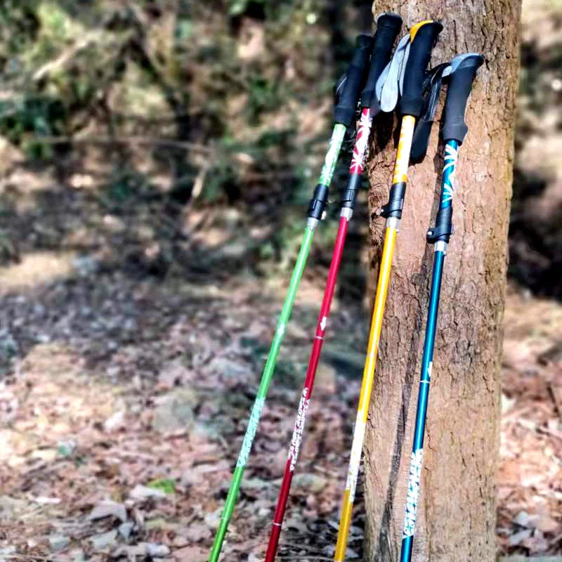 Carbon Steel Trekking Pole