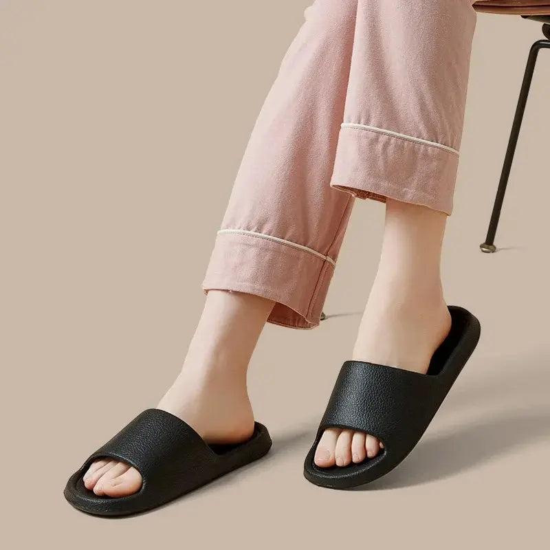 Plain One Strap Slides