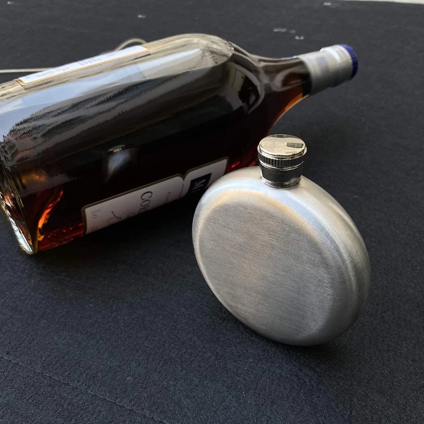 Luxury Round Bottom Hip Flask