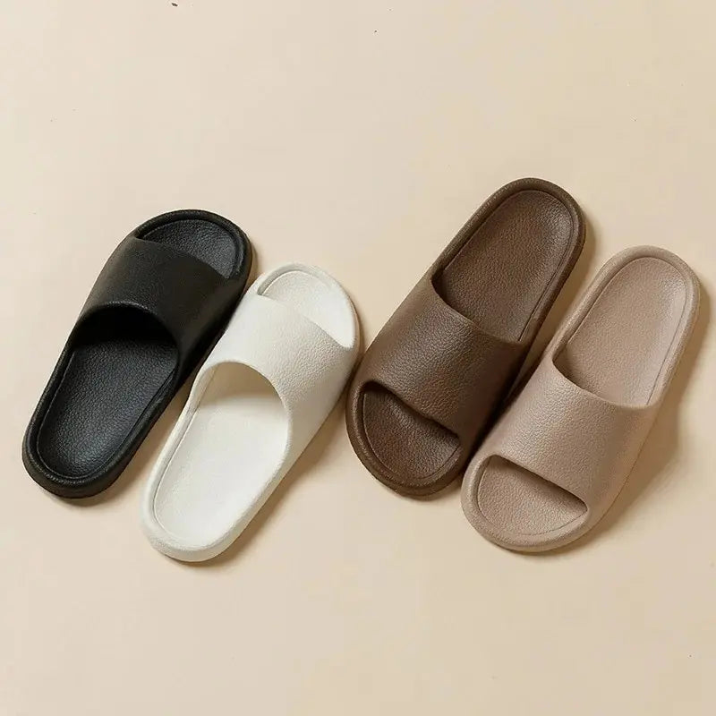 Plain One Strap Slides