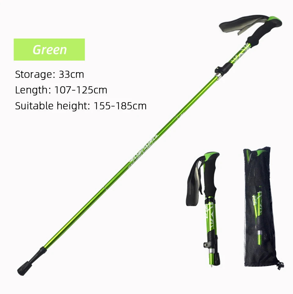 Carbon Steel Trekking Pole