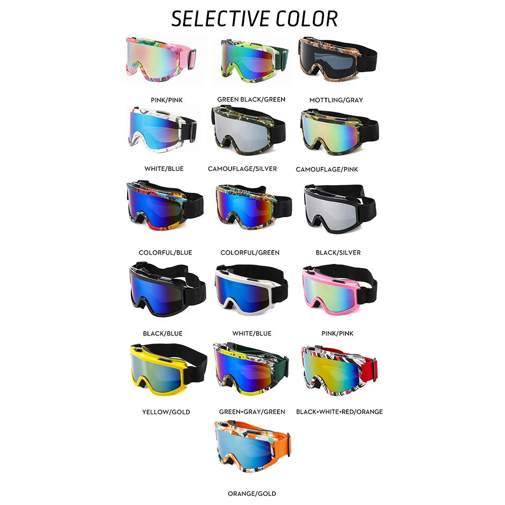 Large Frame Ski Goggles