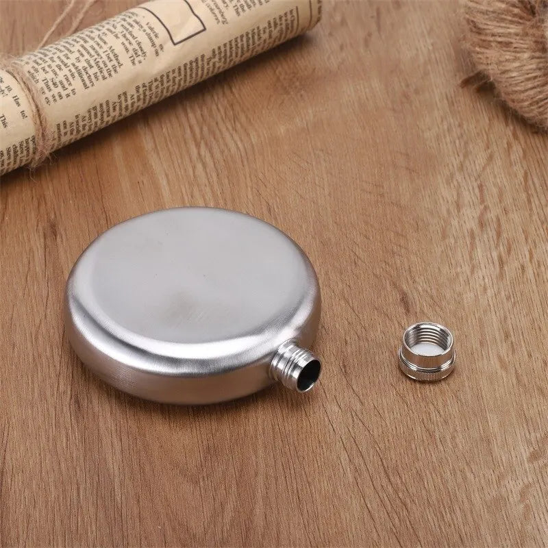 Luxury Round Bottom Hip Flask