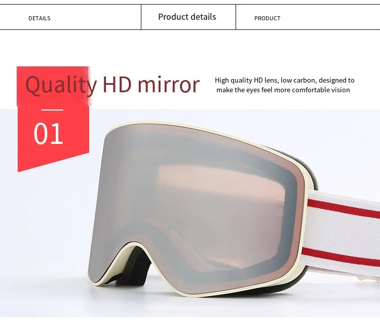 Borderless Pro Ski Goggles