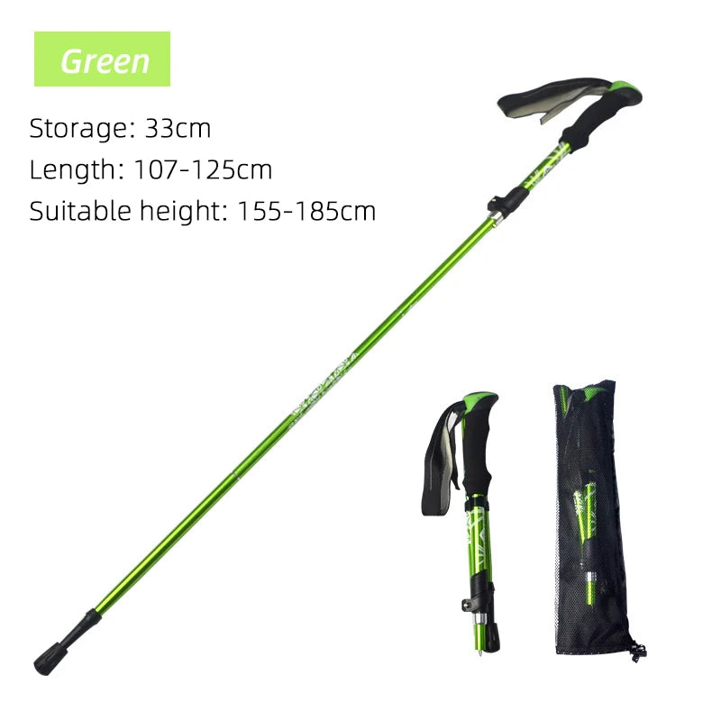 Carbon Steel Trekking Pole