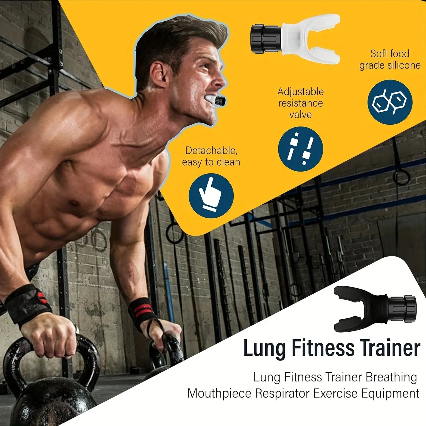 Lung Capacity and Breathing Trainer