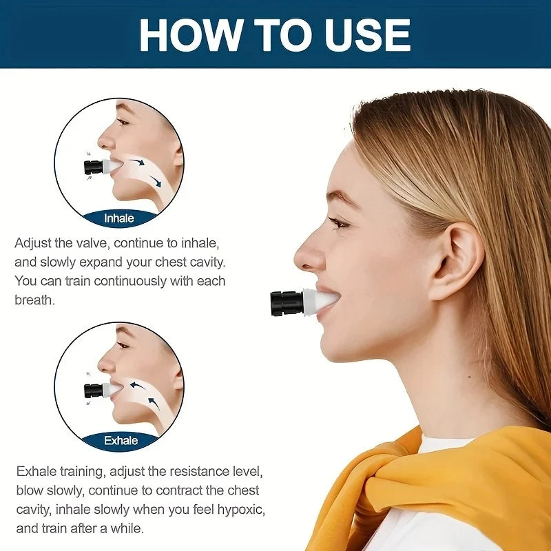 Lung Capacity and Breathing Trainer