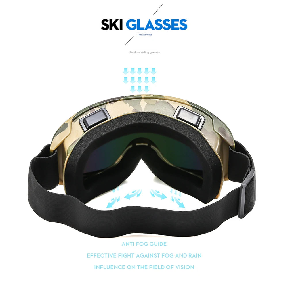 Large Frame Ski Goggles