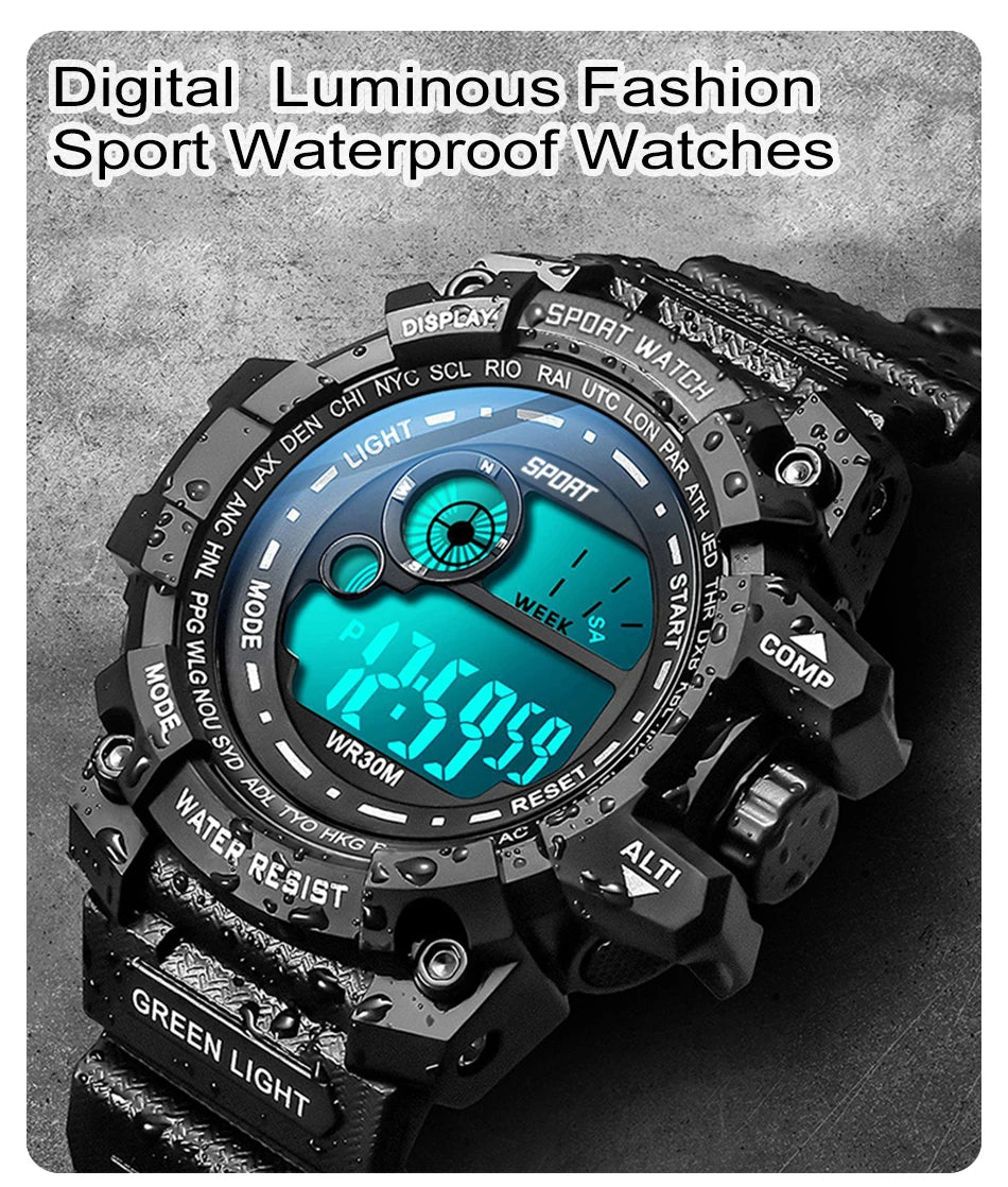 Digital Luminous Sport Watch