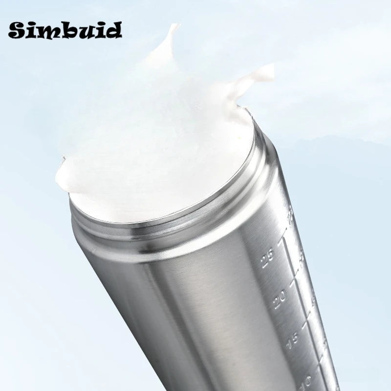 Stainless Steel Protein Powder Shaker Bottle