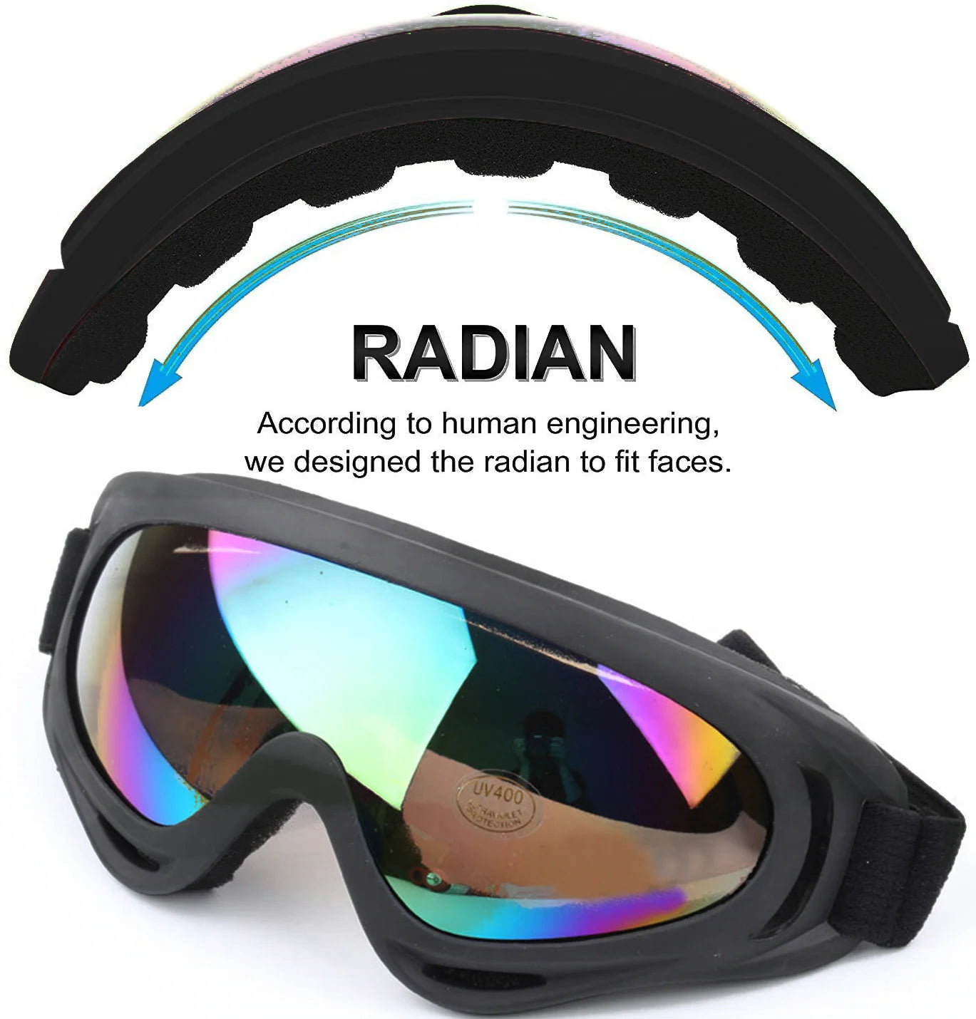 Slim Ski Goggles