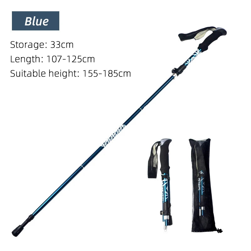 Carbon Steel Trekking Pole