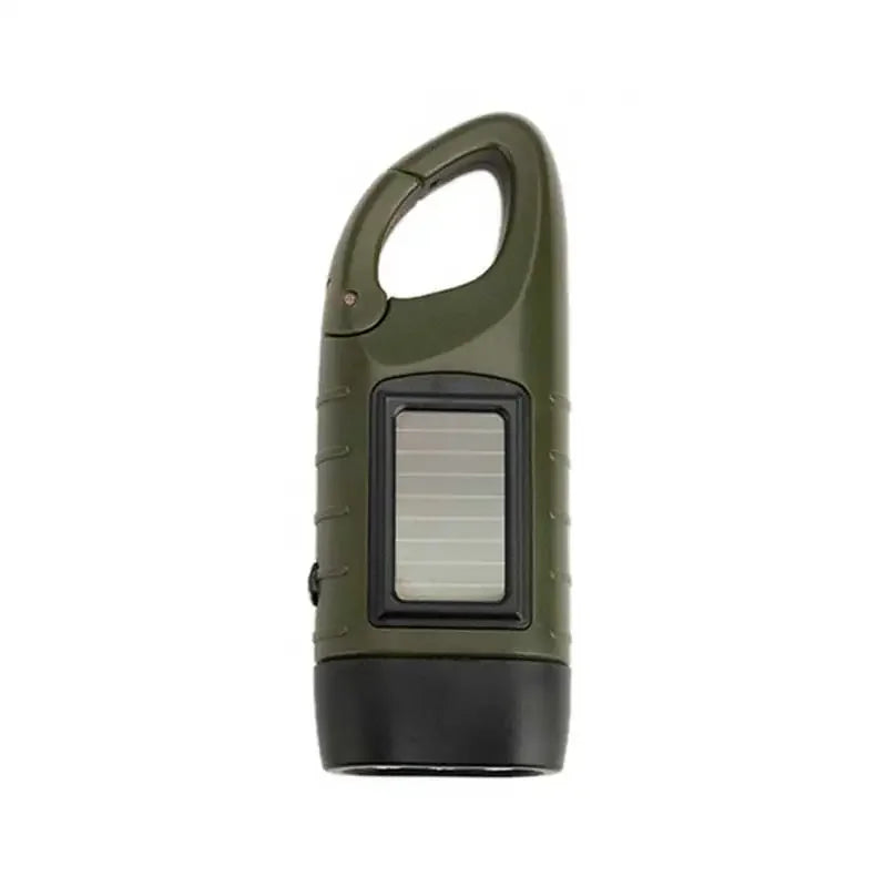 Waterproof Portable Solar LED Flashlight